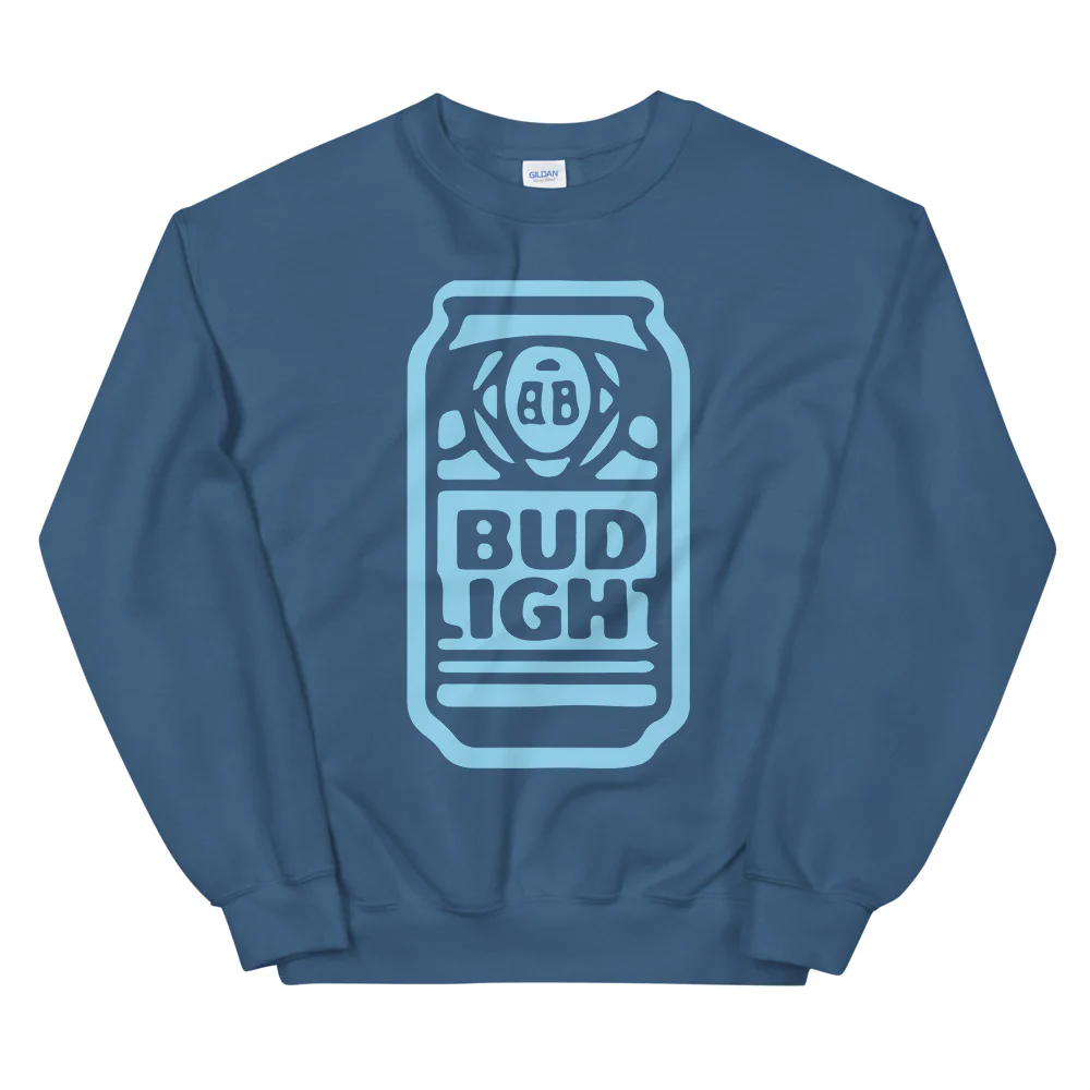 Bud Light Can Graphic Sweatshirt - Image 3