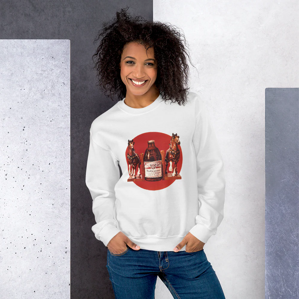 Budweiser Clydesdales Unisex Sweatshirt - Image 3